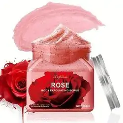 Body Scrub Rose With Salt 500 Ml