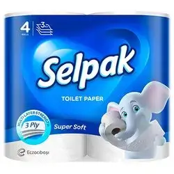 Selpak Toilet 4 Rolls