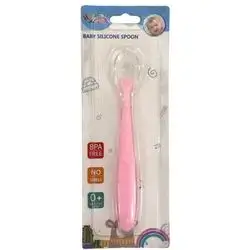 Plastic baby spoons