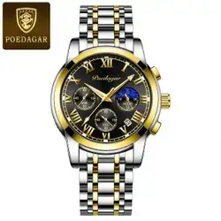 Poedagar Waterproof Watch With One Year Warranty