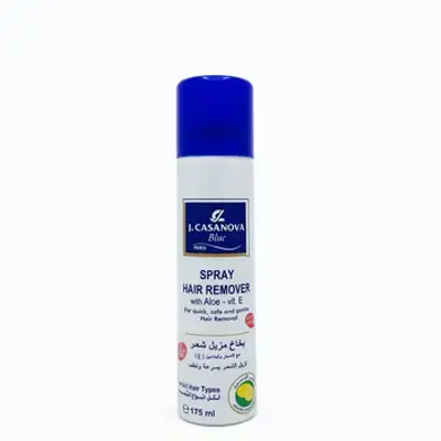J. Casanova Blue - Spray Hair Remover.