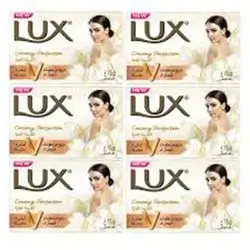 Lux Creamy Perfection Soap Bar, 6x85g