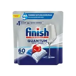 Finish Dishwashing Tablets Quantum 60 Pcs