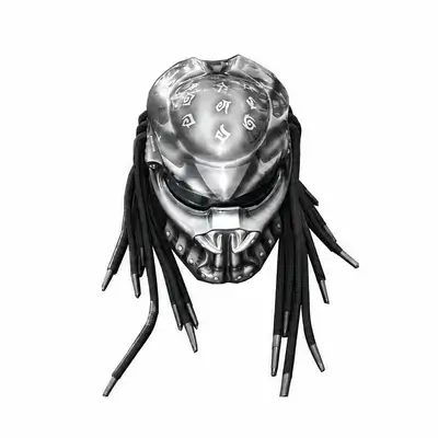 Predator Motorcycle Helmet, Motorcycle Full Face Helmet Dark grey