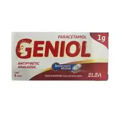 Geniol paracetamol 1g 8 tablets ELEA