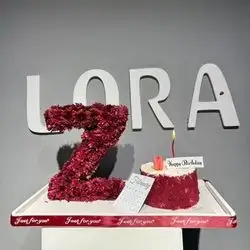 Cake And Letter