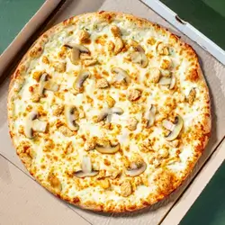 Chicken Alfredo Pizza