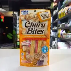 Inaba Churu Bites ( Chicken Recipe Wrap Chicken Recipe ) 3 Packs