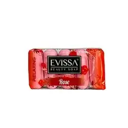 Evissa Beauty Soap Rose 55 Gm X5