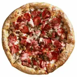 Pizza Stuffed With Meat