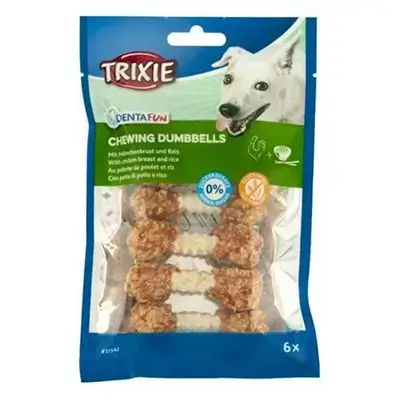 Trixie Denta Fun Chicken Chewing Dumbbells 100g 31342