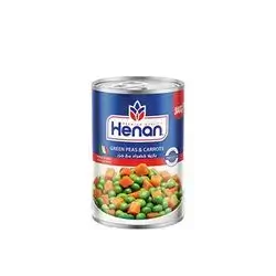 Henan Green Peas With Carrot 400 Gm