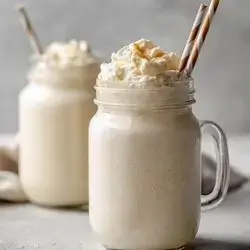 Vanilla Milk Shake + Ice Cream