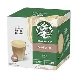 StarBucks Coffe Campsule Coffe Latte 12Pcs