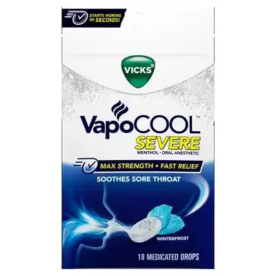 Vicks VapoCOOL WinterFrost 18 Count