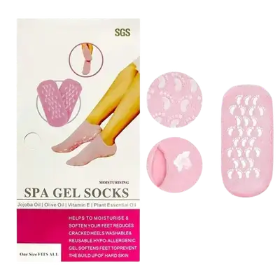 Moisturising SPA Gel Socks One Size
