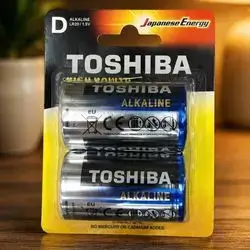 Toshiba Alkaline D-Cell Batteries (LR20)