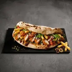 Crispy Chicken Pizza Sandwich