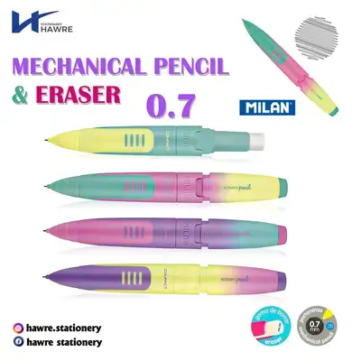 Mechanical Pencil & Eraser 0.7