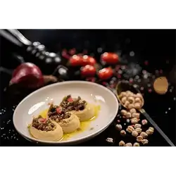 Hummus with Meat