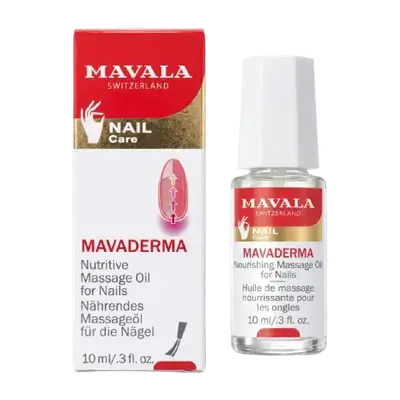 Mavaderma Nourishing Massage Oil For Nails 10ml _ MAVALA