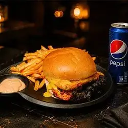 Honey Mustard Chicken Burger Combo