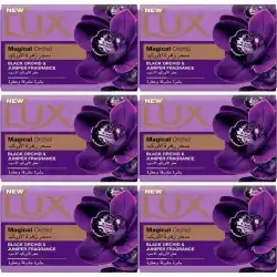 Lux Magical With Black Orchid & Juniper Fragrance Bar Soap - 6×170g