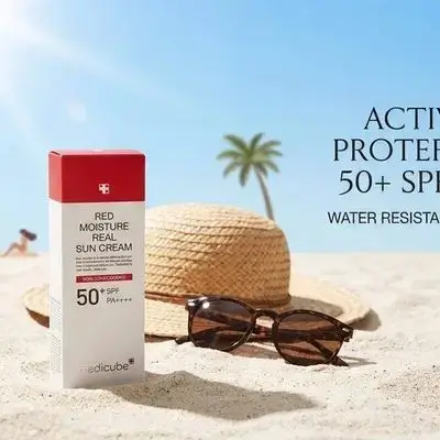 Medicube Red Moisture Real Sun Cream 50+SPF