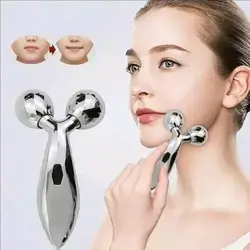 1pc 3D Manual Y-Shaped Roller Massager