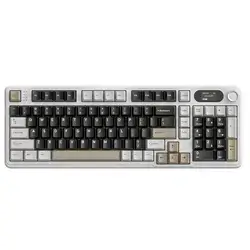 ATTACK SHARK X98 Pro Mechanical Keyboard (Cheese White)