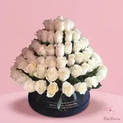 Box Flower-White