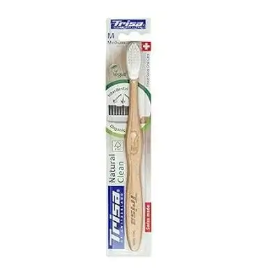 Trisa Natural Clean Toothbrush – Medium