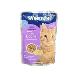 Winston – With Salmon in Herb Jelly 100g