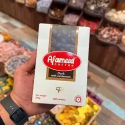 Bn Al-Ameed Coffee With Cardamom, 220 Grams