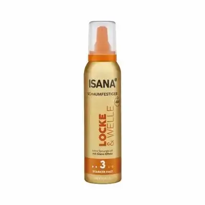 Isana hair mousse