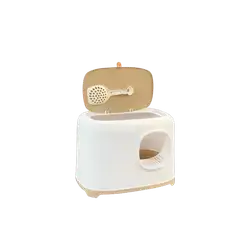 Closed Cat Litter Box