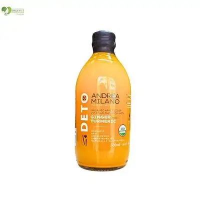Deto Organic Apple Cider Vinegr 1lt