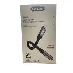 Gd-ges Audio Cable Lightning Male To3.5 Mm Female Adapter
