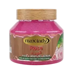 Max Lady Rose Face & Body Gel Scrub 300ml _ ISABELLA