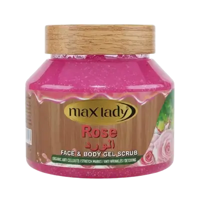 Max Lady Rose Face & Body Gel Scrub 300ml _ ISABELLA