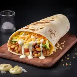 Chicken Shawarma With Cheese