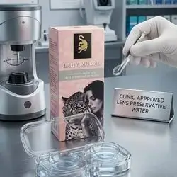 Lady Model Lens Preservative Water