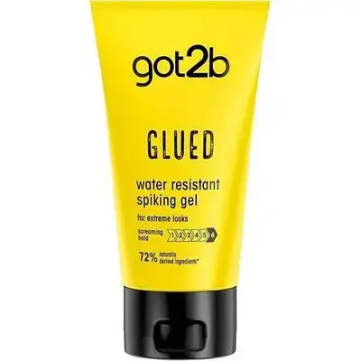 got2b Glued Spiking Hair Gel Water Resistant - 150ml | جوت تو بي جل تصفيف الشعر المقاوم للماء - 150 مل