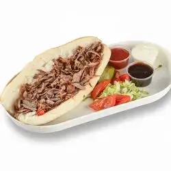 Local Meat Sandwich In Turkish Samoon
