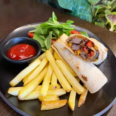 Beef Fajitas Wrap