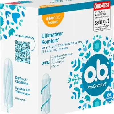 o.b. Tampons ProComfort Normal, 64 St