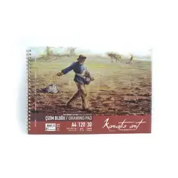 karatis Art . Drawing book, 120P , A4 size , 