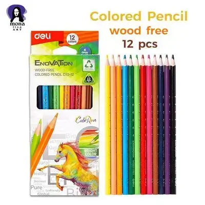 Coloured Pencils 12colours-deli