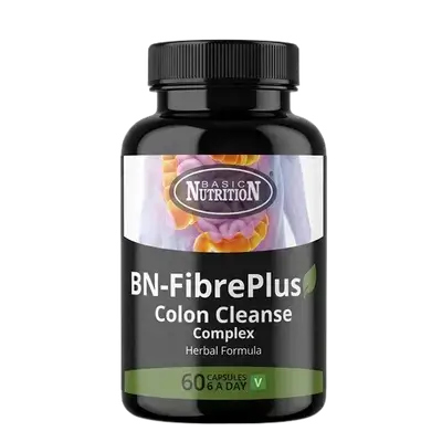 BN-FibrePlus Colon Cleanse Complex 60 Capsules _ BASIC NUTRITION