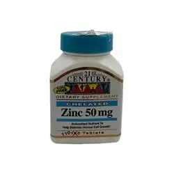 21 St Century Zinc 50 Mg